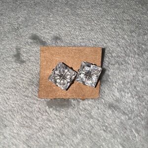 Elegant Silver Stud Earrings